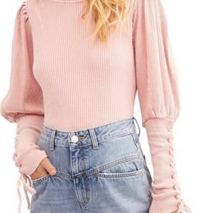 Free People Tasha thermal top.